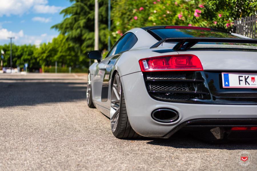 Детали экстерьера Audi R8 on Vossen Wheels (VPS-314T) 2017 года  (фото 13 из 20)